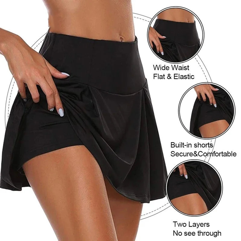 High Waist Mini Skirt
